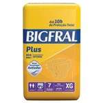 Ficha técnica e caractérísticas do produto Fralda Geriátrica Bigfral Plus Xg Pct com 7 Unidades