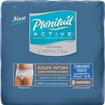 Ficha técnica e caractérísticas do produto Fralda Geriátrica Plenitud C/8 Active Homem Cotton P/m