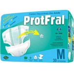 Ficha técnica e caractérísticas do produto Fralda Geriatrica Protfral M 4 Pct.C/30 Cxf