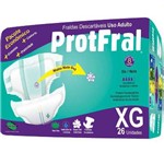 Ficha técnica e caractérísticas do produto Fralda Geriatrica Protfral Xg 4 Pct.C/26 Cxf