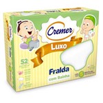 Ficha técnica e caractérísticas do produto Fralda Luxo C/Bainha Cremer Branco Único