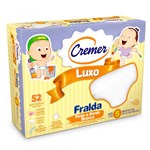 Ficha técnica e caractérísticas do produto Fralda Luxo Pinte Borde 70cm X 70cm Branco - Cremer - Cremer