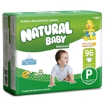 Ficha técnica e caractérísticas do produto Fralda Natural Baby - P -96 Unidades