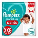 Ficha técnica e caractérísticas do produto Fralda Pampers Confort Sec Pants Mega XXG 26 Unidades