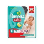Ficha técnica e caractérísticas do produto Fralda Pampers Pants P com 22 Unidades