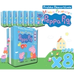 Ficha técnica e caractérísticas do produto Fralda Peppa Pig Pratico M Kit Com 8 Pct, 144 Uni.