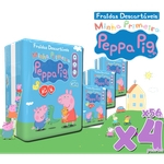 Ficha técnica e caractérísticas do produto Fralda Peppa Pig Pratico Xg Kit Com 4 Pct, 56 Uni.