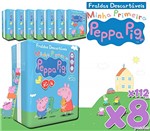 Ficha técnica e caractérísticas do produto Fralda Peppa Pig Pratico Xg Kit com 8 Pct, 112 Uni.