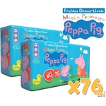 Ficha técnica e caractérísticas do produto Fralda Peppa Pig Xg Kit Com 2 Pct, 76 Uni. Barato Atacado.