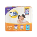 Ficha técnica e caractérísticas do produto Fralda Pom Pom Protek Baby Mega Xg C/36 Und