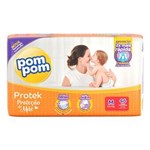 Ficha técnica e caractérísticas do produto Fralda Pom Pom Protek Baby Proteção de Mãe Mega M 46 Unidades