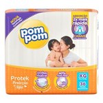 Ficha técnica e caractérísticas do produto Fralda Pom Pom Protek Baby Proteção de Mãe Mega Xg 36 Unidades