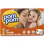 Ficha técnica e caractérísticas do produto Fralda Pom Pom Protek G com 44 Unidades - 0
