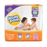 Ficha técnica e caractérísticas do produto Fralda Pom Pom Protek Proteção de Mãe Mega com 26 Unidades - Tamanho SXG
