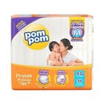 Ficha técnica e caractérísticas do produto Fralda Pom Pom Protek Proteção de Mãe