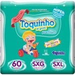 Ficha técnica e caractérísticas do produto Fralda Toquinho Mega Sxg com 60 Unidades