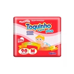 Ficha técnica e caractérísticas do produto Fralda Toquinho Plus M com 90 Unidades
