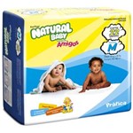 Ficha técnica e caractérísticas do produto Fraldas Natural Baby Premium Amigos M - 22 Unidades