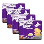 Ficha técnica e caractérísticas do produto Fraldas Natural Baby Premium G - 96 Unidades