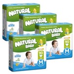 Ficha técnica e caractérísticas do produto Fraldas Natural Baby Premium M - 360 Unidades