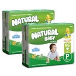 Ficha técnica e caractérísticas do produto Fraldas Natural Baby Premium P - 192 Unidades