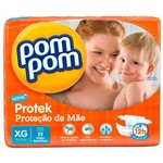 Ficha técnica e caractérísticas do produto Fraldas Pom Pom Protek Proteção de Mãe Tam XG 22 UN