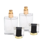 Ficha técnica e caractérísticas do produto Frasco De Vidro Vazio Da Fragrância De Perfume Aftershave Spray Containers 50ml Black