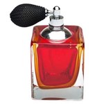 Ficha técnica e caractérísticas do produto Frasco para Perfume com Borrifador Prestige Vidro Vermelho 5X5X8,5Cm