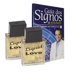 Ficha técnica e caractérísticas do produto 2 Frascos de Liquid Love Man - Livro Guia dos Signos de João Bidu