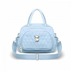Frasqueira Maternidade Térmica Classic For Baby Koala Milão Cor Azul - Classic For Baby Bags
