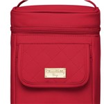 Ficha técnica e caractérísticas do produto Frasqueira Térmica Fit 2 Vasilhas Classic For Bags Cor Cereja - Classic For Baby Bags