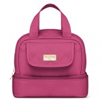 Frasqueira Térmica Fit 2 Vasilhas Pink - Classic For Bags - Classic For Baby Bags