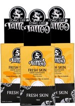 Ficha técnica e caractérísticas do produto Fresh Skin - Creme Suavizante Sachê 12 Ml - 3 CX - (72 Unds) - Tattoo Long Life
