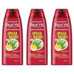 Ficha técnica e caractérísticas do produto Fructis Apaga Danos Shampoo 200ml - Kit com 03
