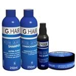 Ficha técnica e caractérísticas do produto G.Hair For Men Kit Shampoo + Condicionador + Oleo de Barba + Pomada
