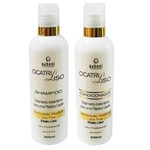 Ficha técnica e caractérísticas do produto Gaboni Kit Cicatri Liso Shampoo + Condicionador 300Ml