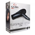 Ficha técnica e caractérísticas do produto Gama Italy Secador Eleganza 2200 1900W 110V - Gama Italy
