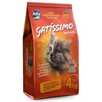 Ficha técnica e caractérísticas do produto Gatíssimo Areia Sanitária Fina Premium para Gatos - AlfaPet (4 Kg) - Gatíssimo - Alfa Pet
