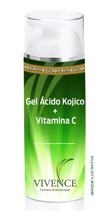 Ficha técnica e caractérísticas do produto Gel Ácido Kojico + Vitamina C (50 Gramas)
