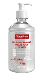 Ficha técnica e caractérísticas do produto Gel Antimicrobiano para Mãos Fisher Price - 400g