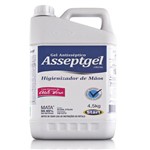 Ficha técnica e caractérísticas do produto Gel Antisséptico Asseptgel Aloe Vera 4,5k Start Química