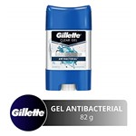 Ficha técnica e caractérísticas do produto Gel Antitranspirante Gillette Clear Gel Antibacterial - 82 G