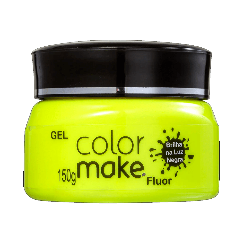 Ficha técnica e caractérísticas do produto Gel ColorMake Fluorescente Amarelo 150g