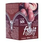 Ficha técnica e caractérísticas do produto Gel Comestível Fruit Sexy Hot 40ml Intt - Chocolate