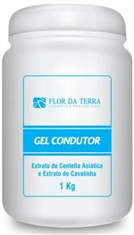 Ficha técnica e caractérísticas do produto Gel Condutor(Ultrassom) com Centella Asiática e Cavalinha 1Kg - Flor da Terra