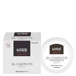 Ficha técnica e caractérísticas do produto Gel Construtor Transparente Led/Uv Kiss Ny - Gel para Alongamento de Unhas 29g