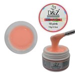 Ficha técnica e caractérísticas do produto Gel D&Z Led Uv 18 Pink 15G