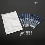 Ficha técnica e caractérísticas do produto Gel de Limpeza 3 pacotes 5 blocos 10 blocos Teeth Whitening Kit Dental Appliance
