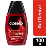 Ficha técnica e caractérísticas do produto Gel Dental Close Up Liquido Fresh Red Hot 100g
