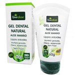 Ficha técnica e caractérísticas do produto Gel Dental Natural Aloe e Mamão Sem Flúor 60g - Livealoe